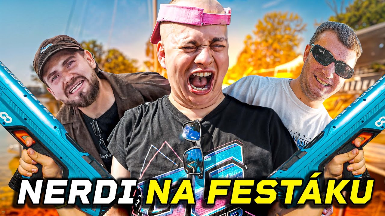 Nerd Poprv&eacute; Na Hudebnim Fesť&aacute;ku