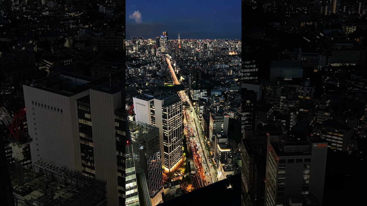 SHIBUYA SKY #shibuya #travel #shibuyasky #shibuyascramble #tokyonightview