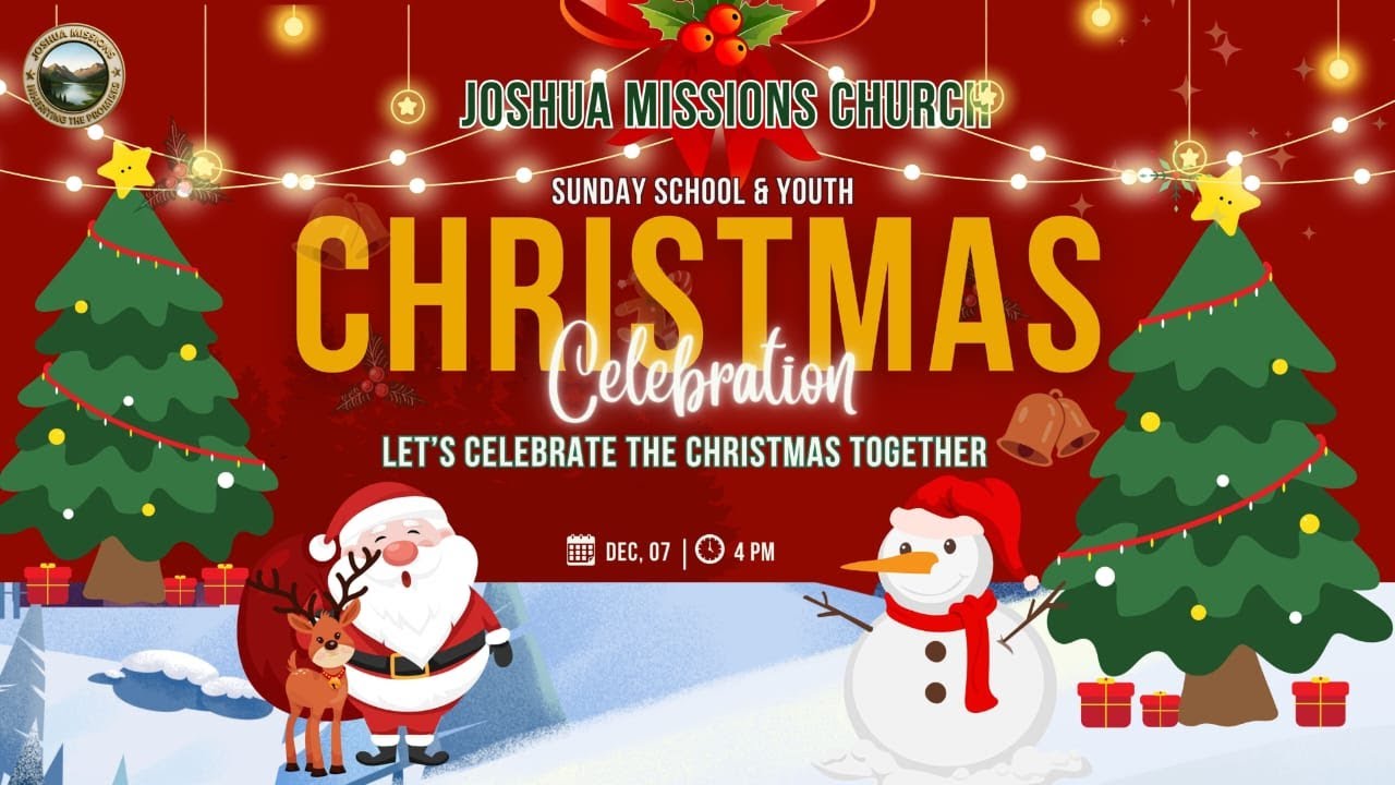 #LIVE |#joshuamissionschurch| CHRISTMAS  CELEBRATION '25 | 7th DECEMBER '25