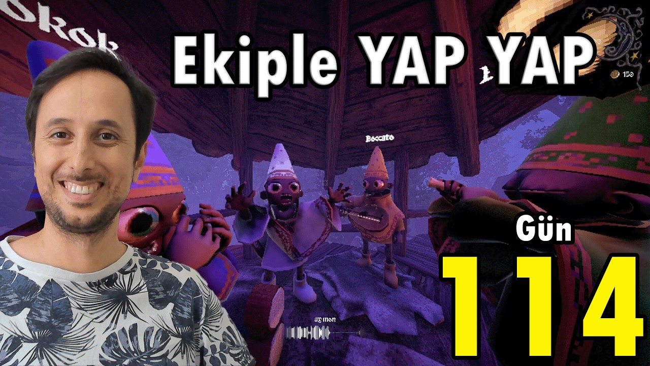 Önce Ekipli Yap Yap Sonra Valheim Gecesi - Mr.C - Gün 114 - Geceden Sahura 10 😁