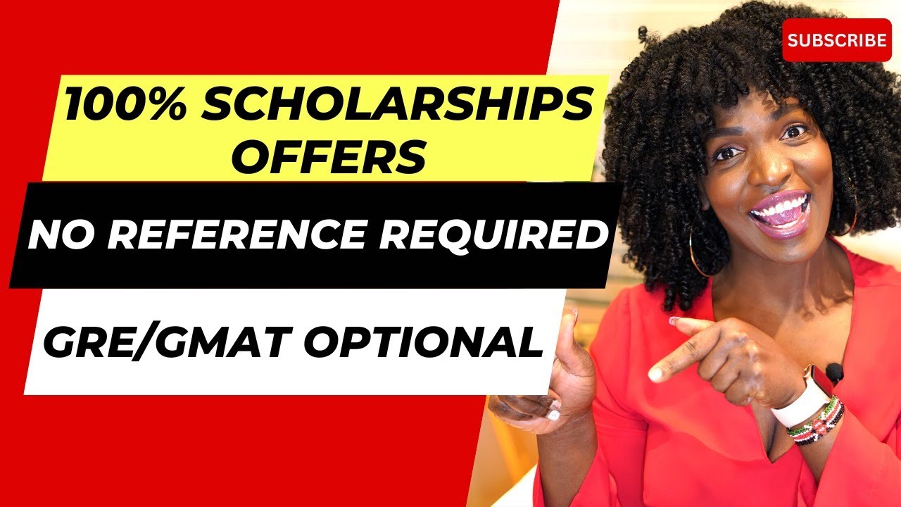 SCHOLARSHIPS|  NO RECOMMENDATION LETTER REQUIRED| GPA 2.5 ACCEPTED|GRE/GMAT OPTIONAL
