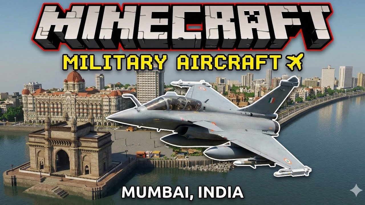 Mindcraft add your map military aircraft ? 