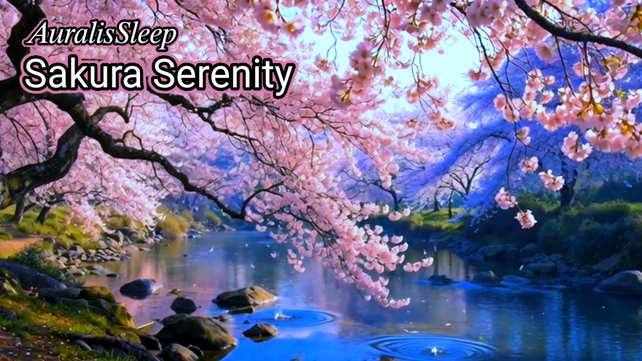 Deep Sleep Music - Healing Under Sakura Trees – Calm & Relaxation - Auralis Sleep