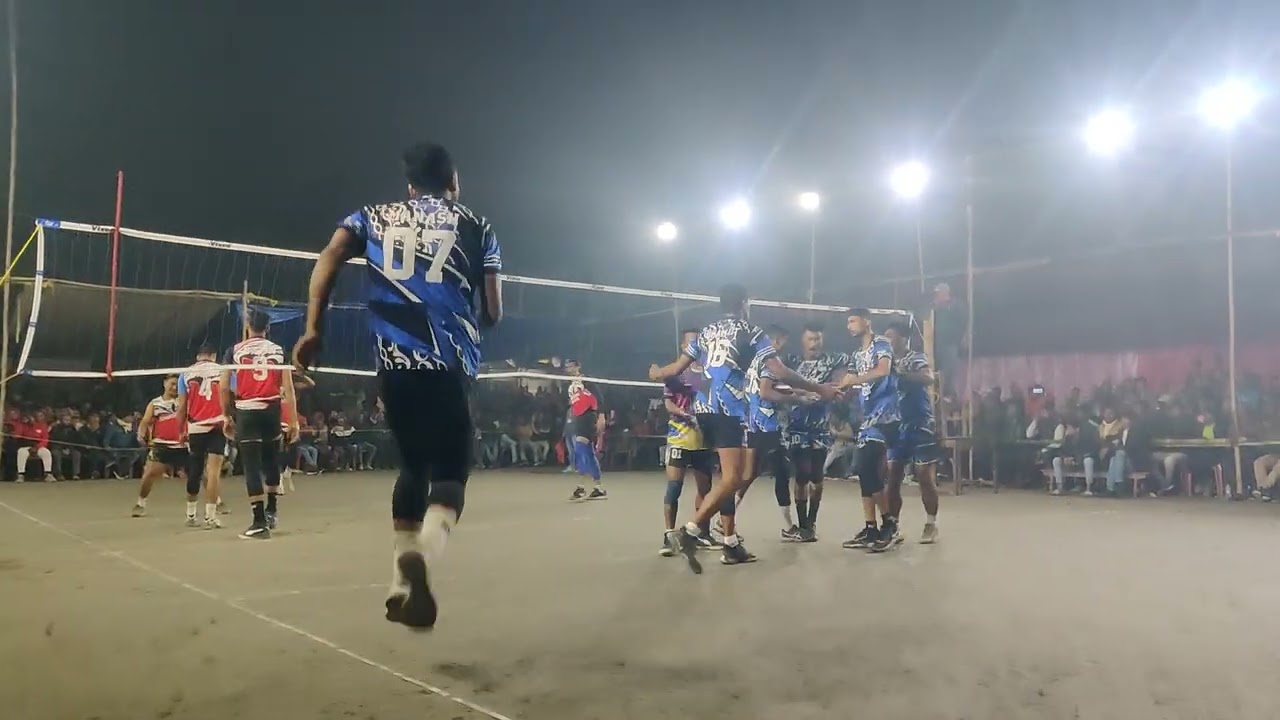 ASEB 🆚 NF RAILWAY 1set final Volleyball match 🏐🏐💥💥🔥🔥@AssamVollyball1124