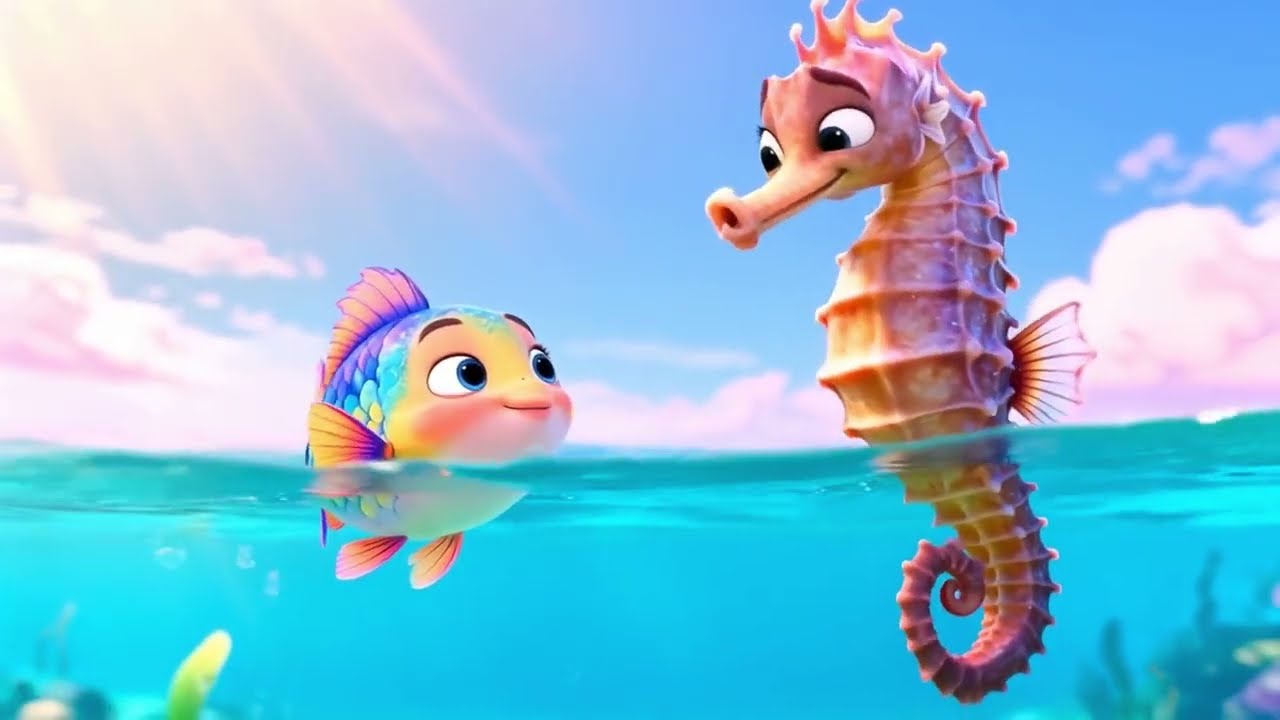 Ocean Playground Friends 🌊🐠 | Fun Kids Song & Underwater Adventure for Children