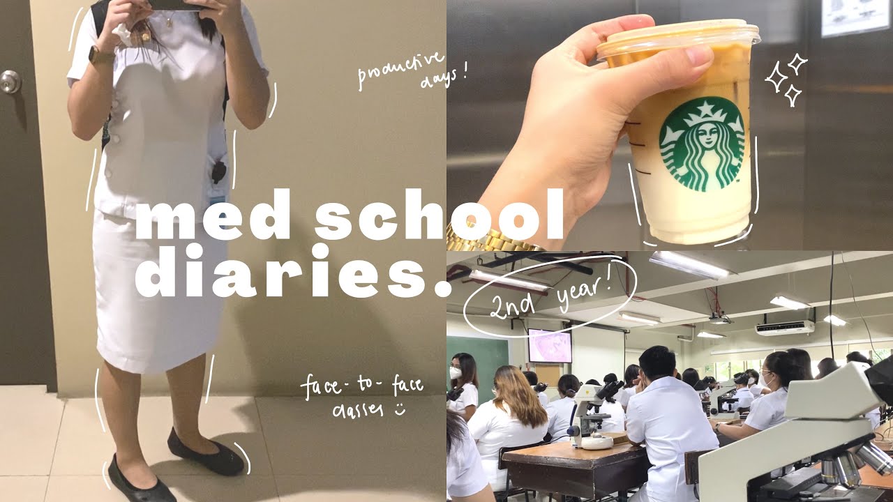 med school diaries: first semester of 2nd year 🌷👩🏻‍⚕️ feu-nrmf med