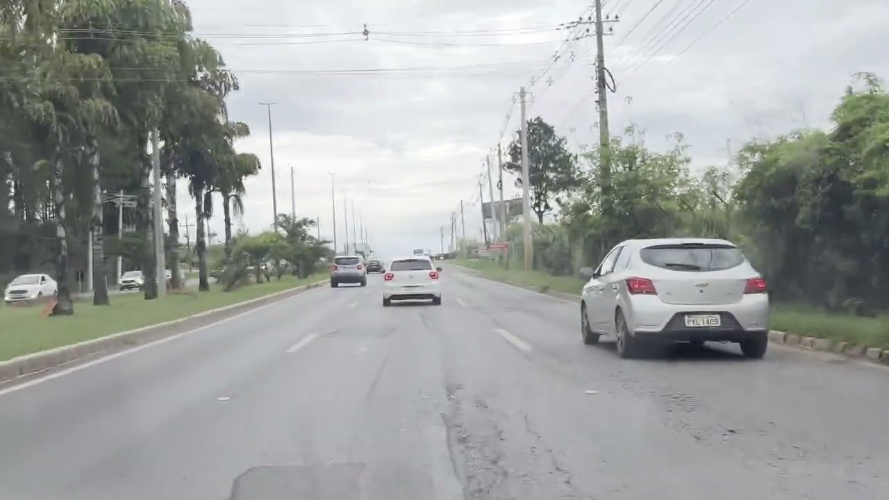 Driving Through Brasília in the Afternoon 🇧🇷 | Relaxing City Drive