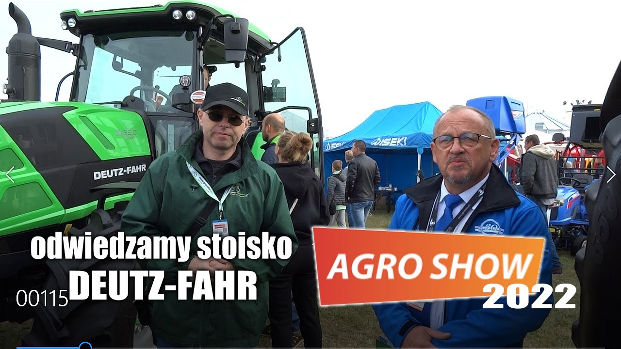 DEUTZ-FAHR na AGRO SHOW 2022 - seria 6C i Warrior bez tajemnic