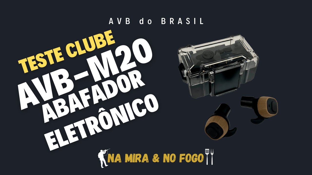 Teste Prático - Abafador ABV AVB-20 #abafador #atiradoresportivo  #atiradordeelite 