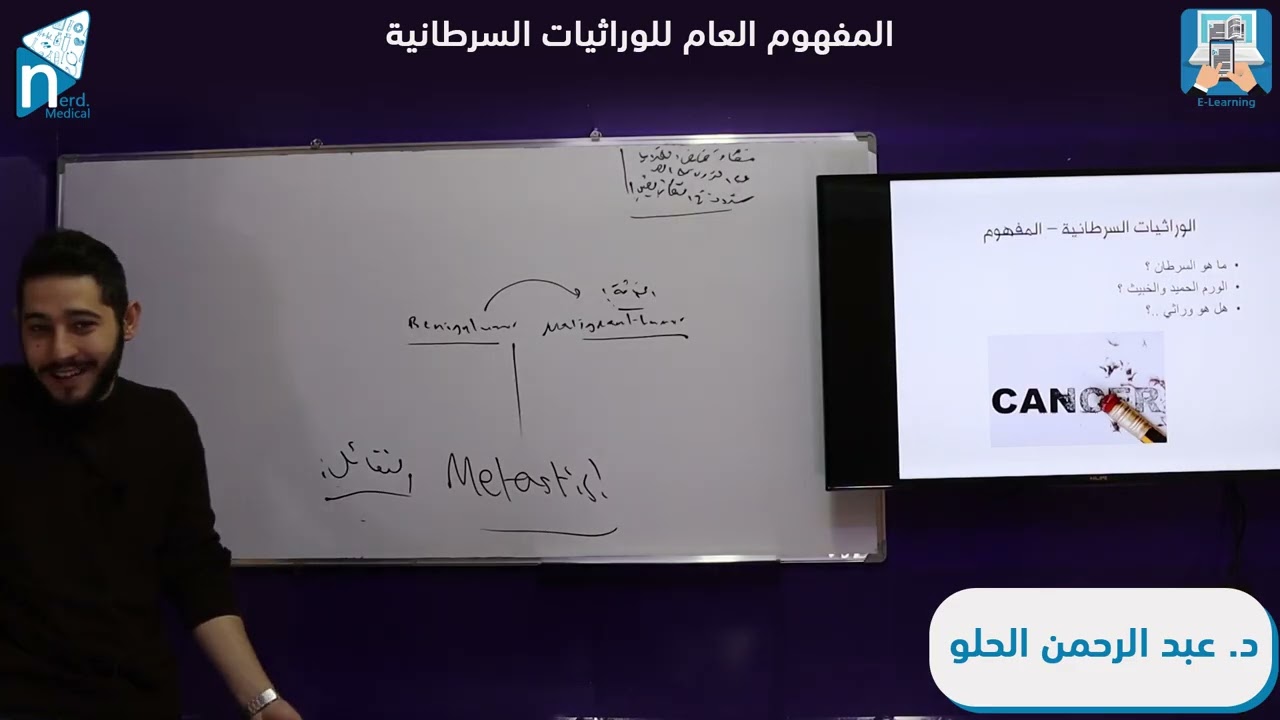 الوراثة الطبية ـ الوراثيات السرطانية (1) المفهوم العام للوراثيات السرطانية