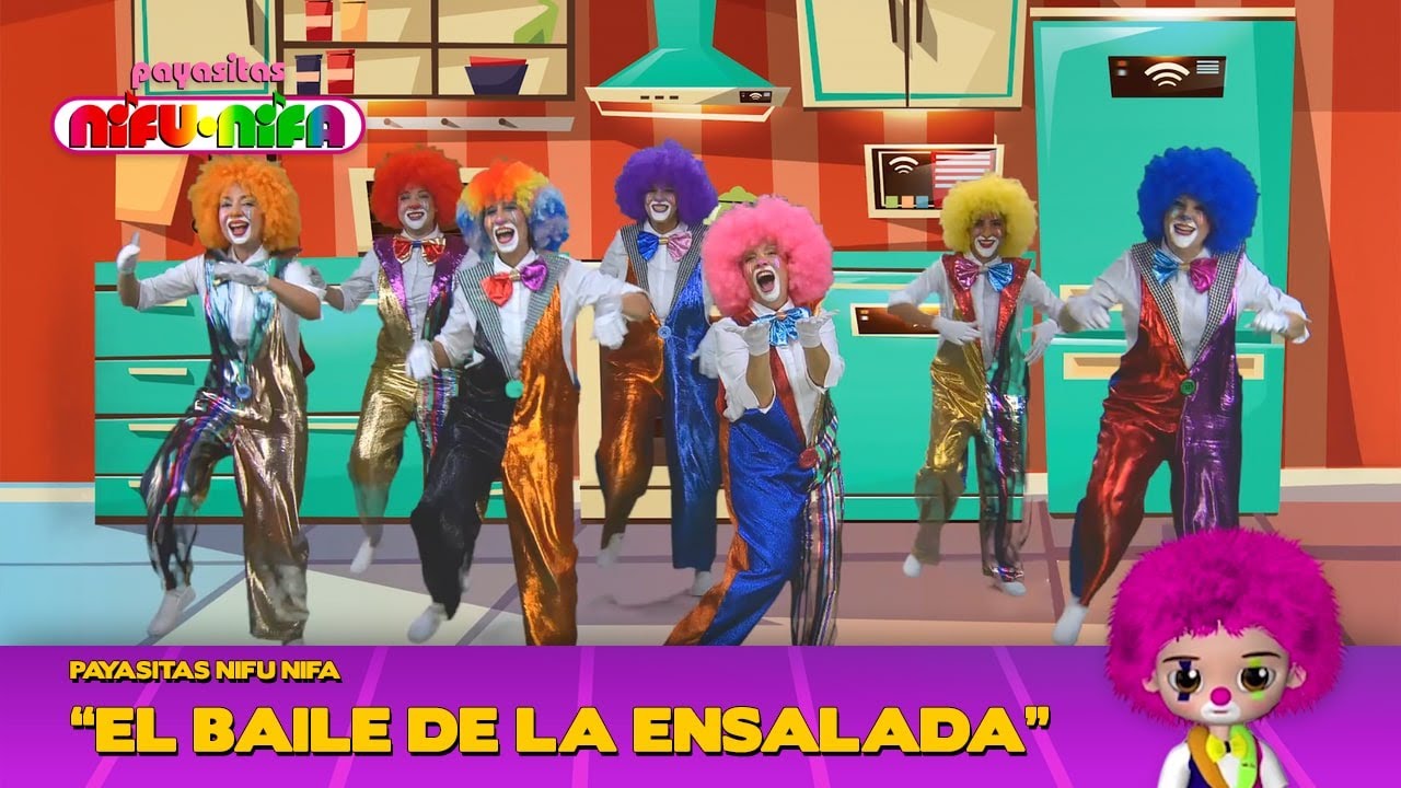 Payasitas Nifu Nifa - El Baile de la Ensalada (Official Video)