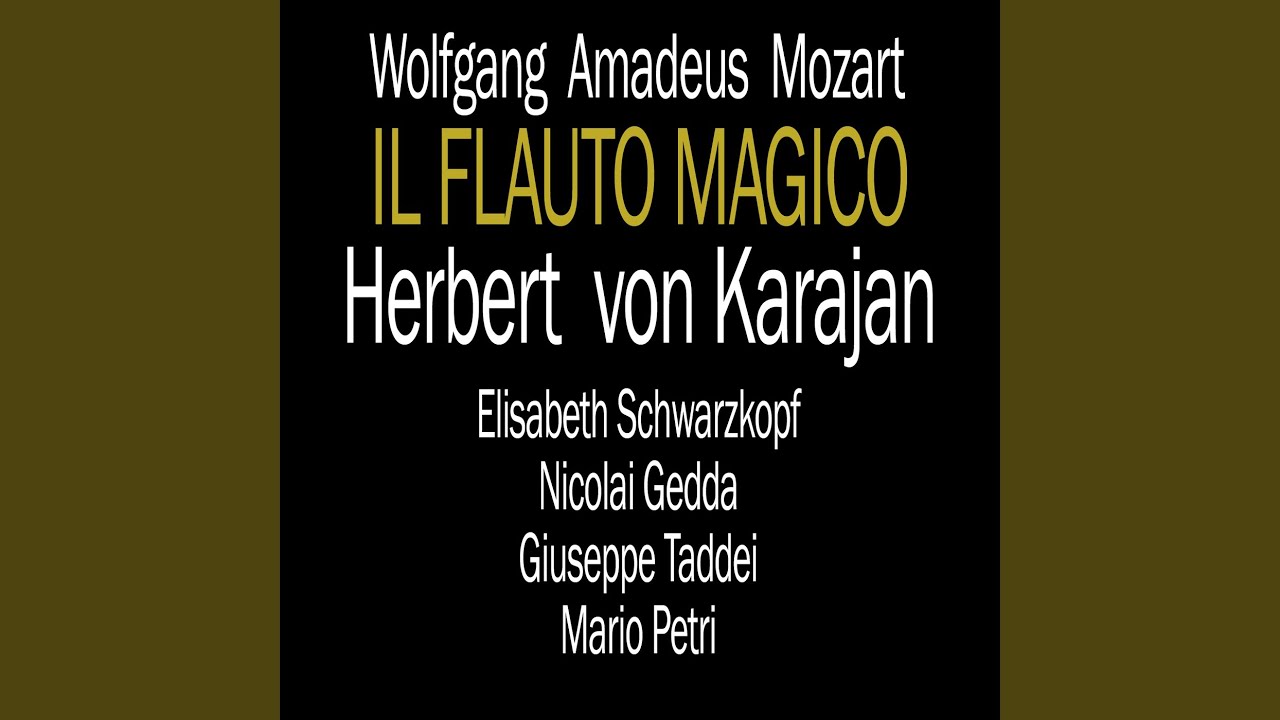 Il Flauto Magico, K.620, Atto II, Scena 24: "Già d'Ostro e d'oro"
