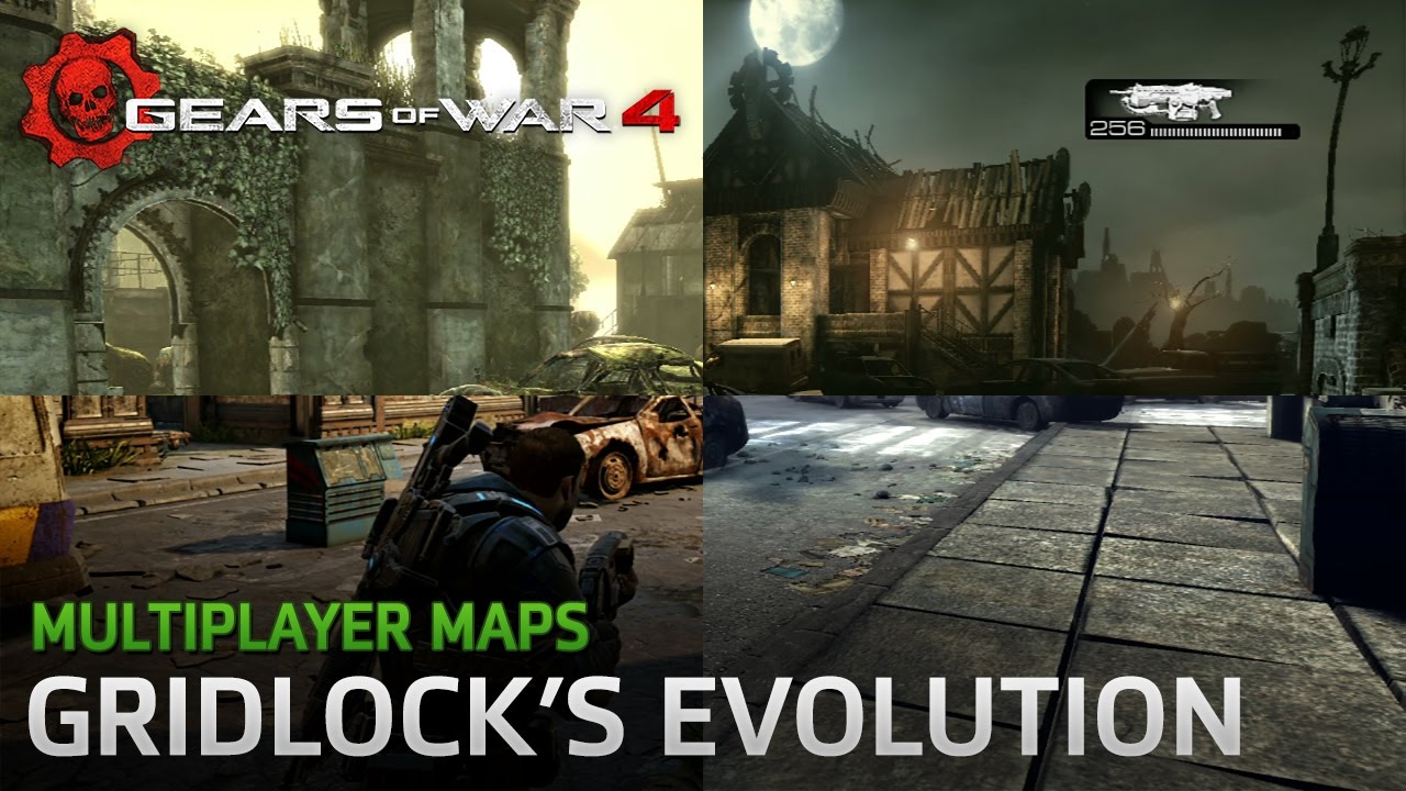 Gears of War 4 - Gridlock's Evolution [Gears 1, 2, 3, Ultimate Edition and 4]