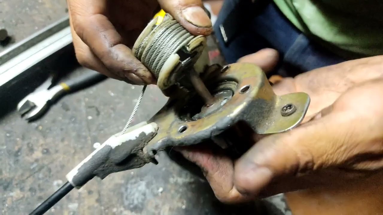 Aprende cómo cambiar cable de maquina alzavidrio