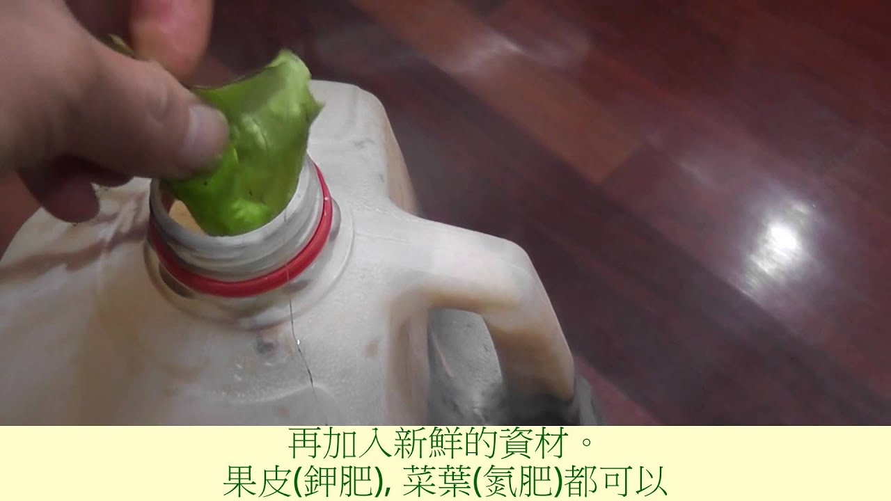 天然液體肥環保酵素DIY - Faye Sung / Lilian Yu 指導