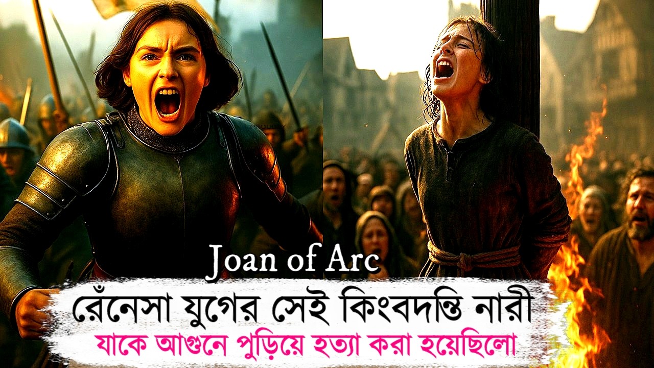 Joan of arc (1999) movie explained in bangla। জোয়ান অব আর্ক । movie explain in bangla। ‍story file
