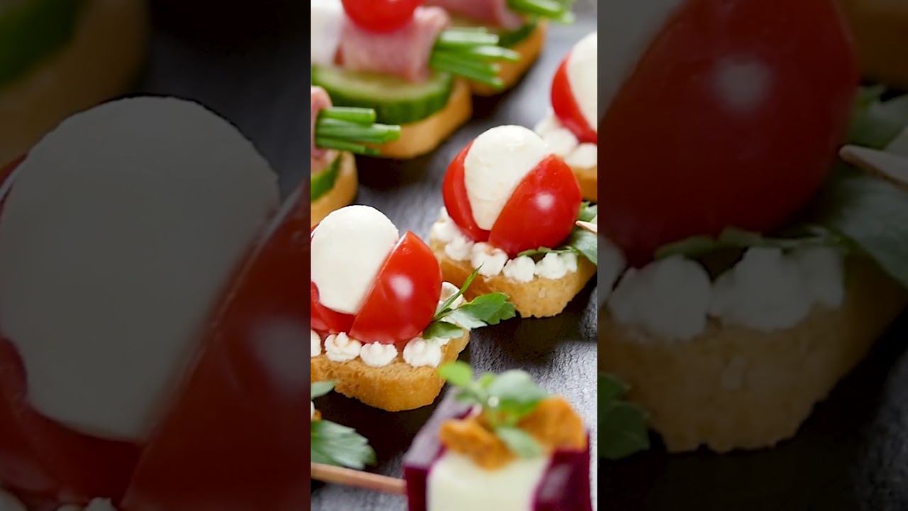 Easy, quick and very delicious party snacks recipe! Cheese #fingerfood #recipeoftheday #partysnack