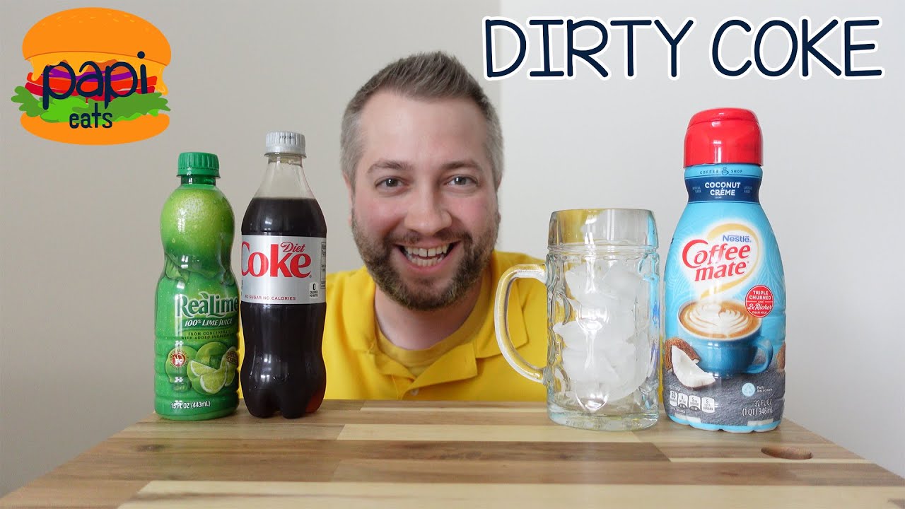 Let's Try Dirty Coke - Utah Dirty Soda - TikTok Trend