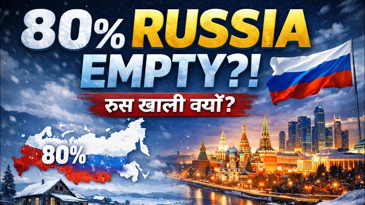 The World’s Biggest Country Is Almost Empty.Russia’s Empty Lands Explained.