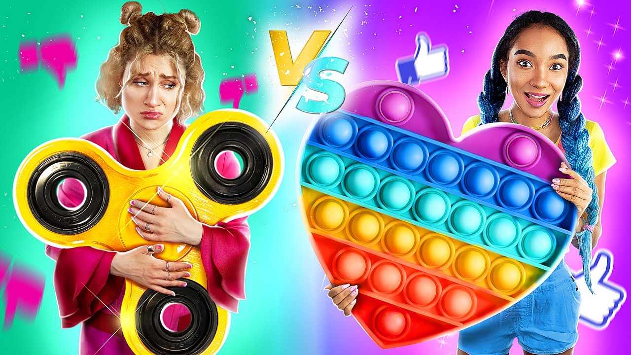 Reiches Unbeliebtes Mädchen vs Pleite Gegangenes Beliebtes Mädchen / Schülertypen