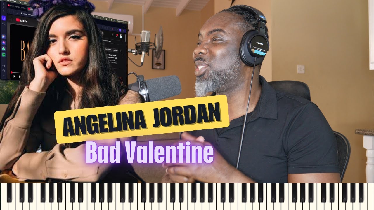 Angelina Jordan - Bad Valentine (Jazzy Piano Version) (Reaction)