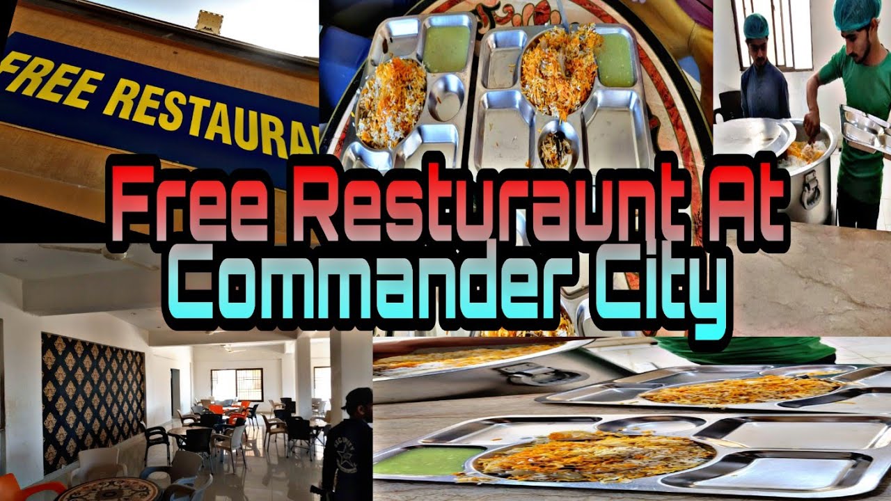 Free Restaurant In Commander City/Biryani Today /Peaceful Environment/For Everone in City