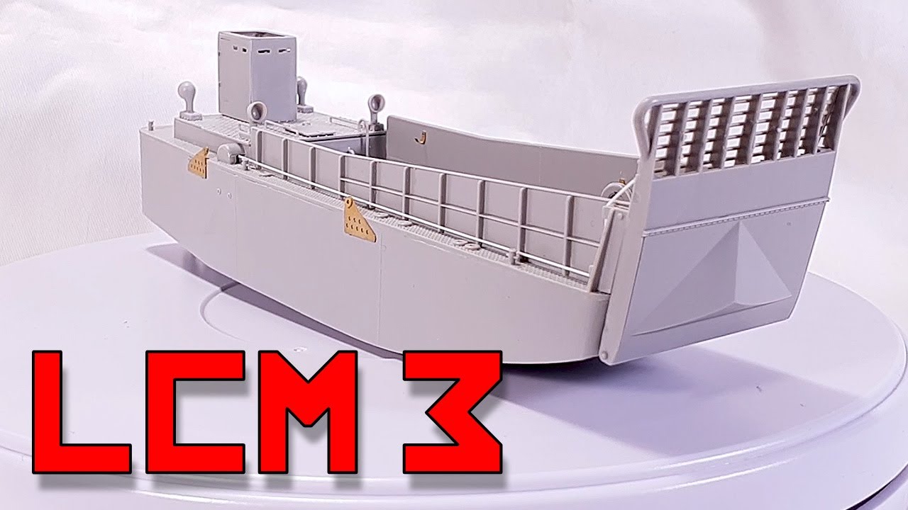 Trumpeter LCM 3 Vehicle Landing Craft [1:72]