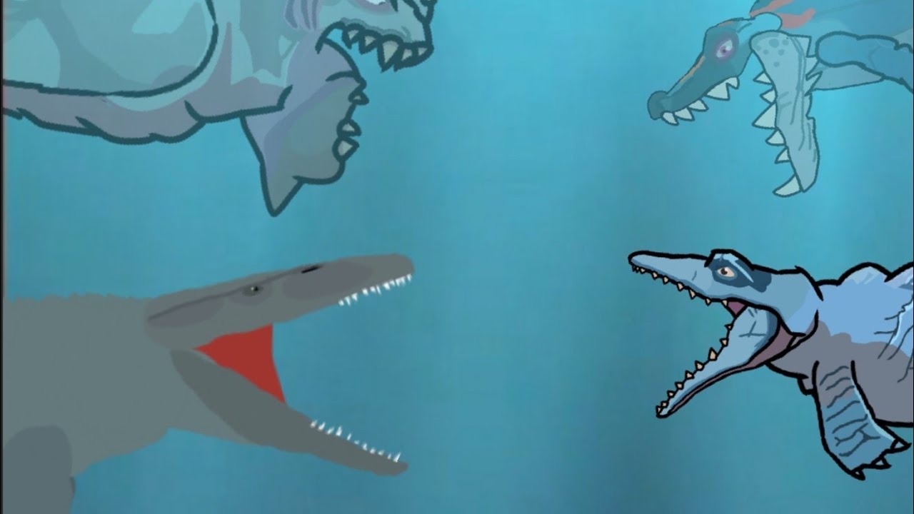 mosasaurus vs mr snappy