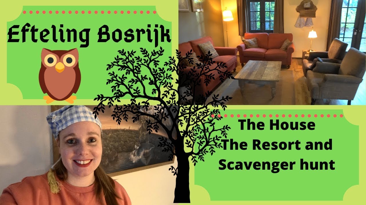 Efteling Bosrijk - House Tour, Park Tour  and Scavenger Hunt
