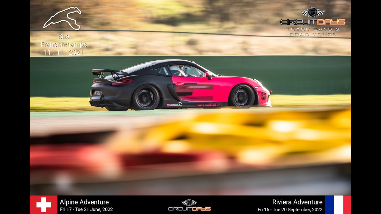 Porsche 981 Cayman GT4 CS at Circuit de Spa Francorchamps