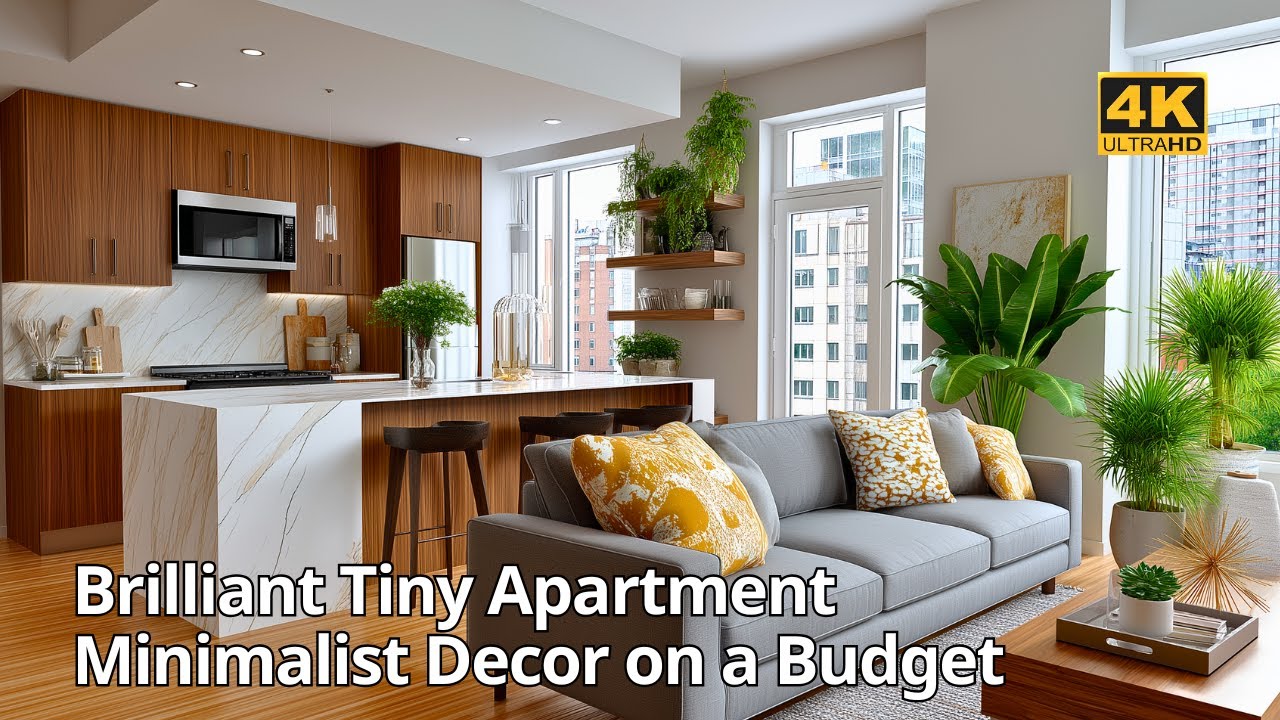 Brilliant Tiny Apartment Ideas 2025 | Budget Friendly Minimalist Decor