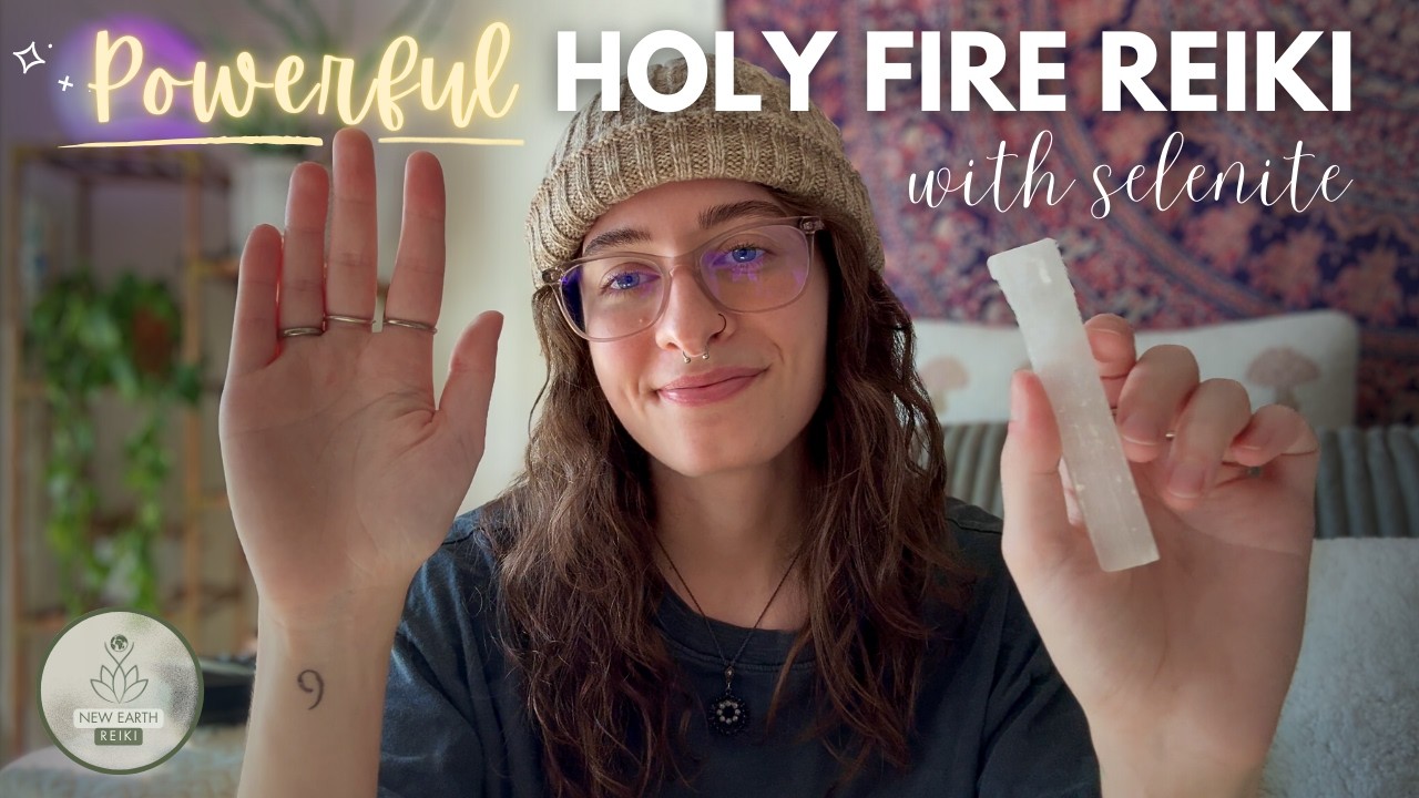 🔥 Powerful Holy Fire Reiki w/ Selenite Crystal ‧₊˚💎✩ ₊˚ | 1 Hour Distance Reiki Session