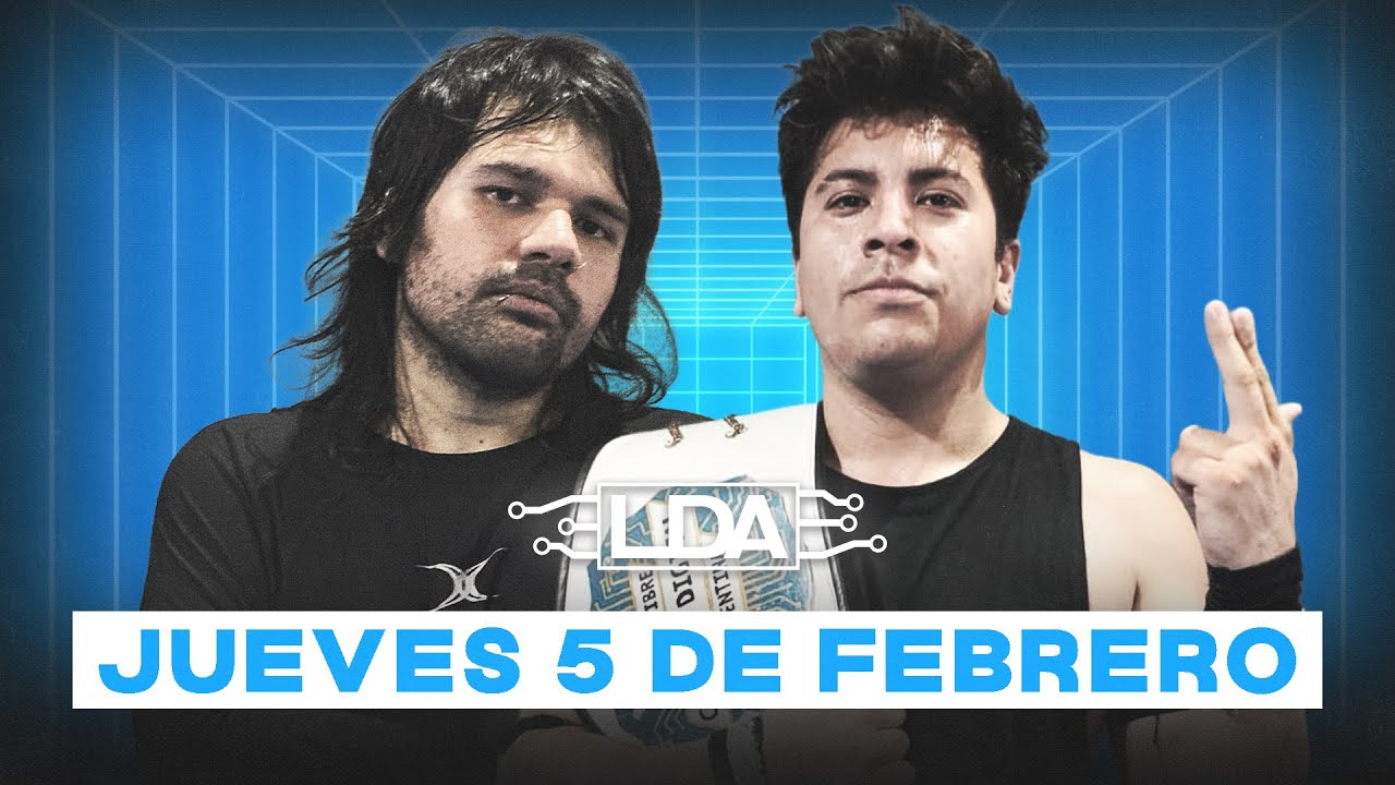 #LDA | Francisco Ackerman vs Poison (c) | Lucha por el Titulo de la Division Digital | Full Match