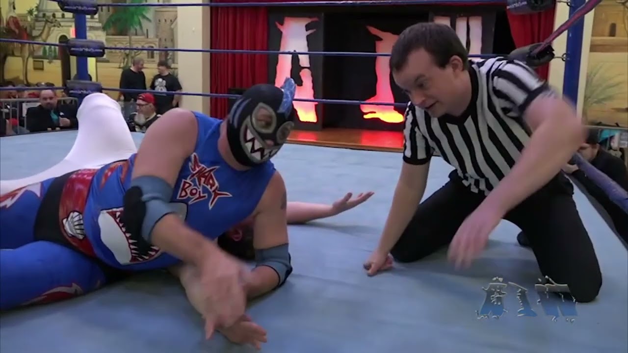 [Free Match] Shark Boy VS. Dr. Daniel C. Rockingham - Absolute Intense Wrestling