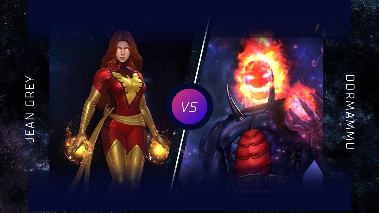 Jean Grey vs Dormammu GBR Speed run | JEAN GREY solo clear #marvelfuturefight #dormammu