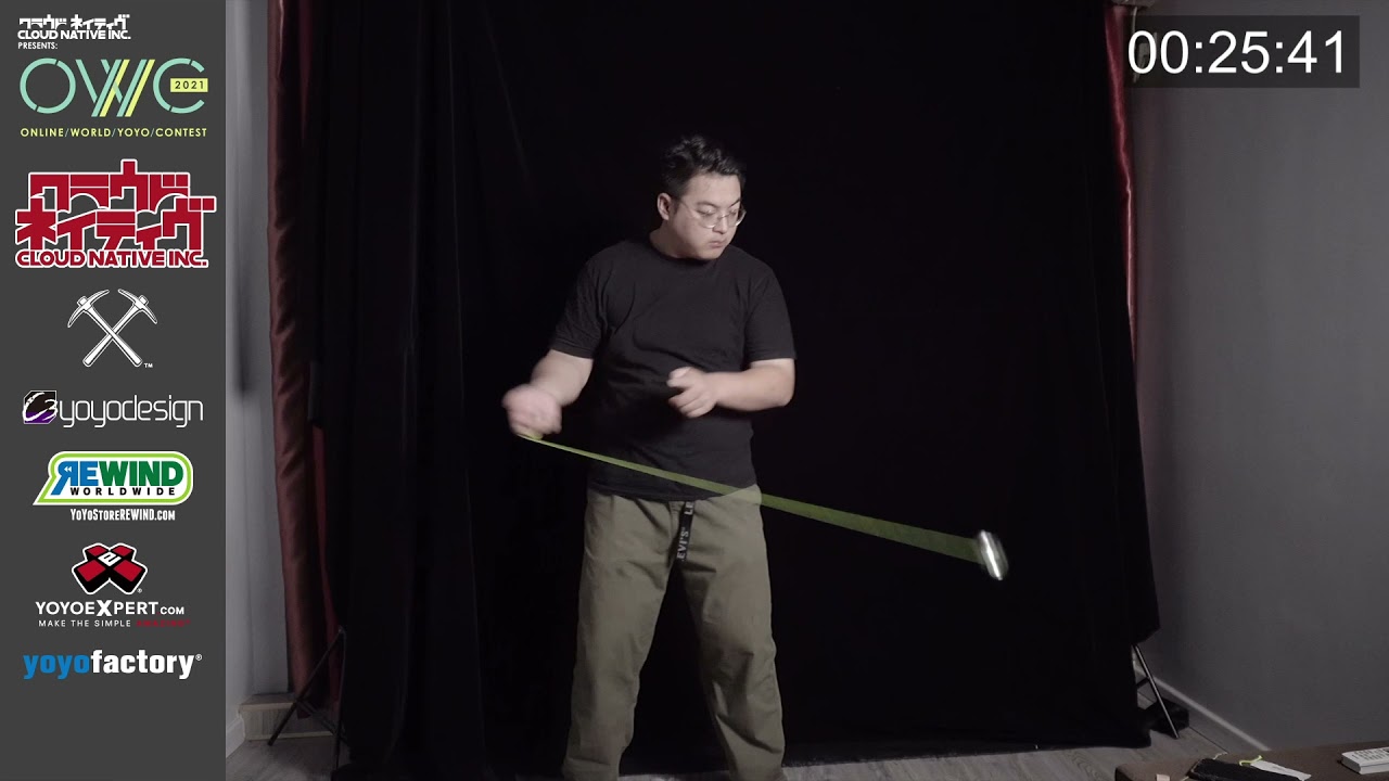 [OWYYC2021] 1A Prelim - Jason Liu Zichen - ONLINE WORLD YOYO CONTEST 2021 Presented by Cloud Native