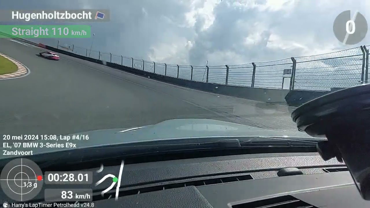 BMW E92  M3 RSZ vrij rijden Zandvoort 20-05-2024 sessie 18