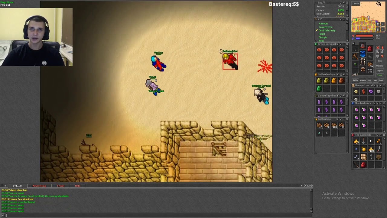 Tibia Punio GIT'u  Dobrze doradzil xD