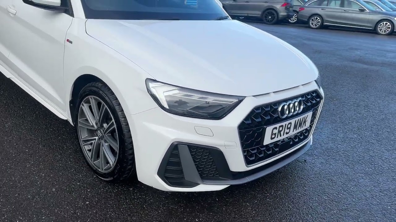 AUDI A1 1.0TFSI MANUAL 2019 19-PLATE CANDY WHITE