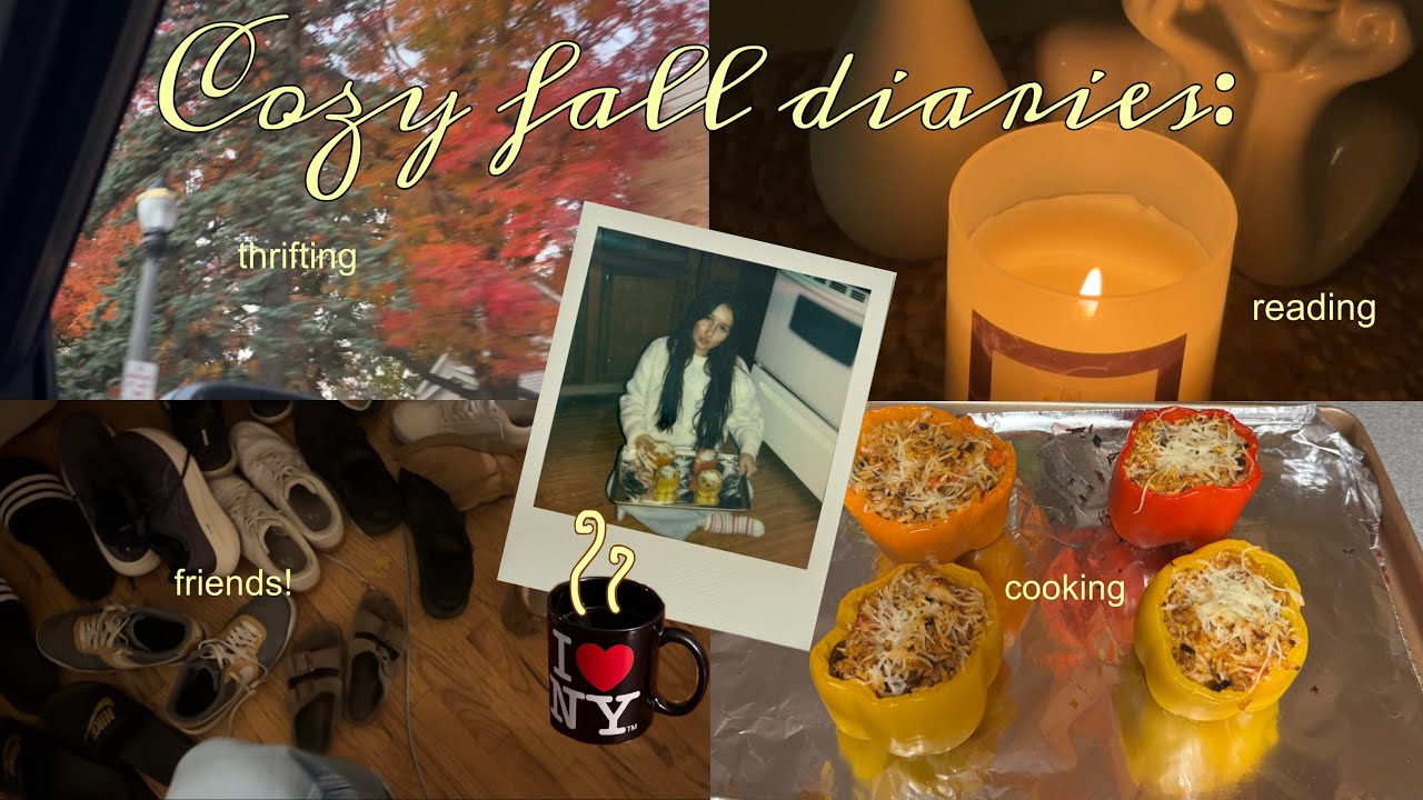 cozy fall weekend! ☕ 🥧 🍂 | thrifting, cooking, etc