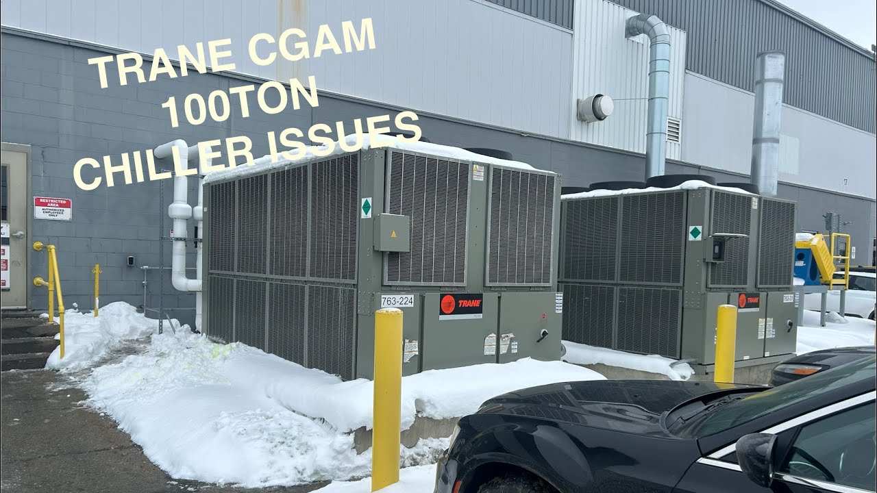 MAJOR ISSUES- TRANE CGAM 100Ton chiller glycol foaming issues