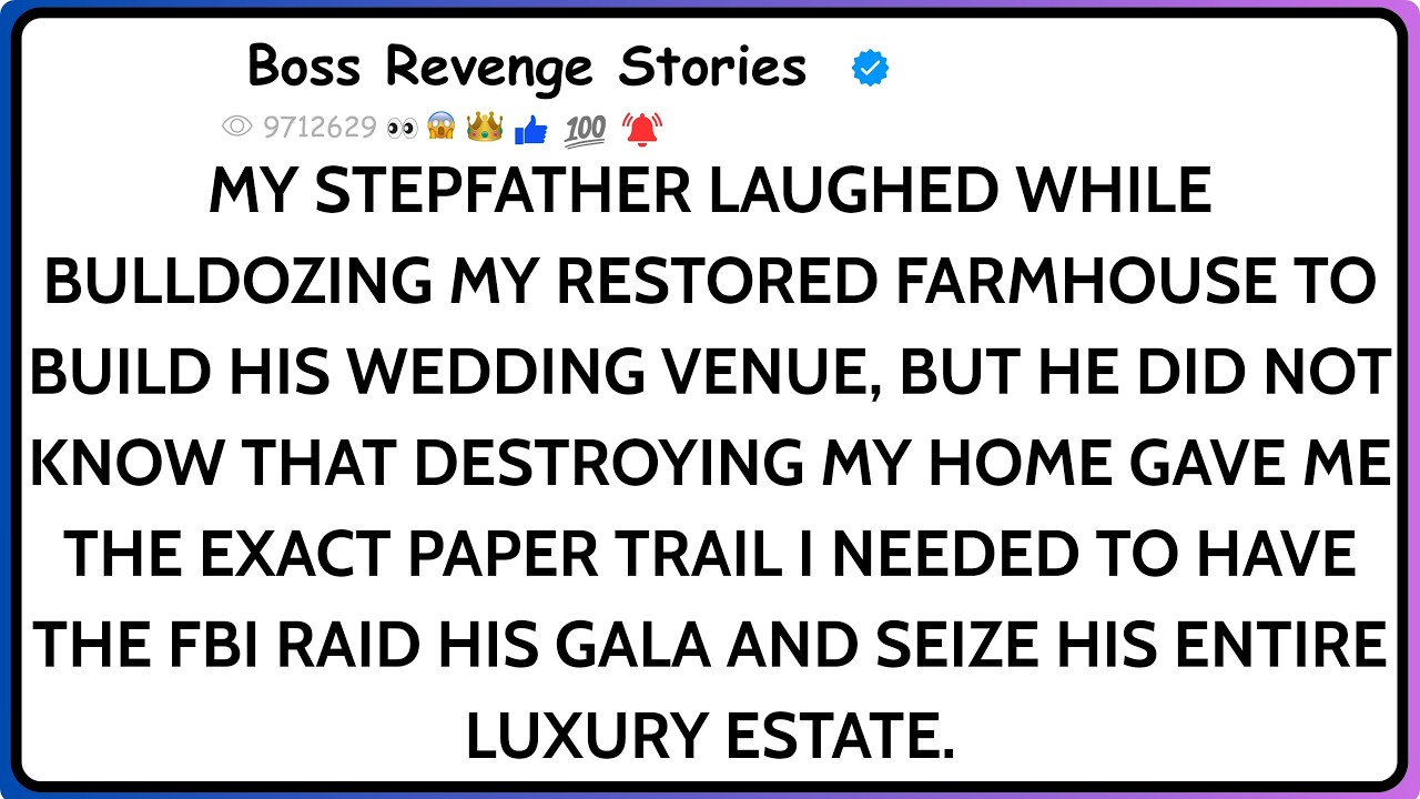 My Stepdad Laughed As They Bulldozed My $500K House—So I Watched Feds Raid Their Estate…