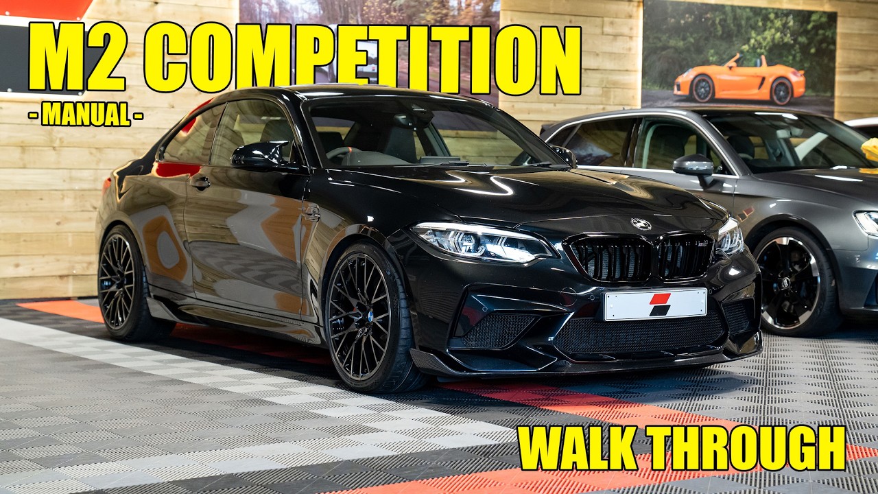 BMW M2 Competition с тюнингом от AmD, мощность 500 л.с. — подробный видеообзор.