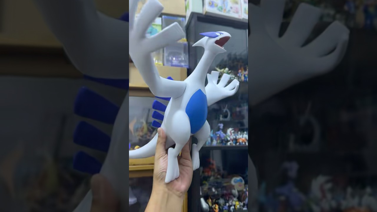 My biggest Pokemon Scale World to date! #Lugia #pokemon #pokemoncollection #PokemonCollector