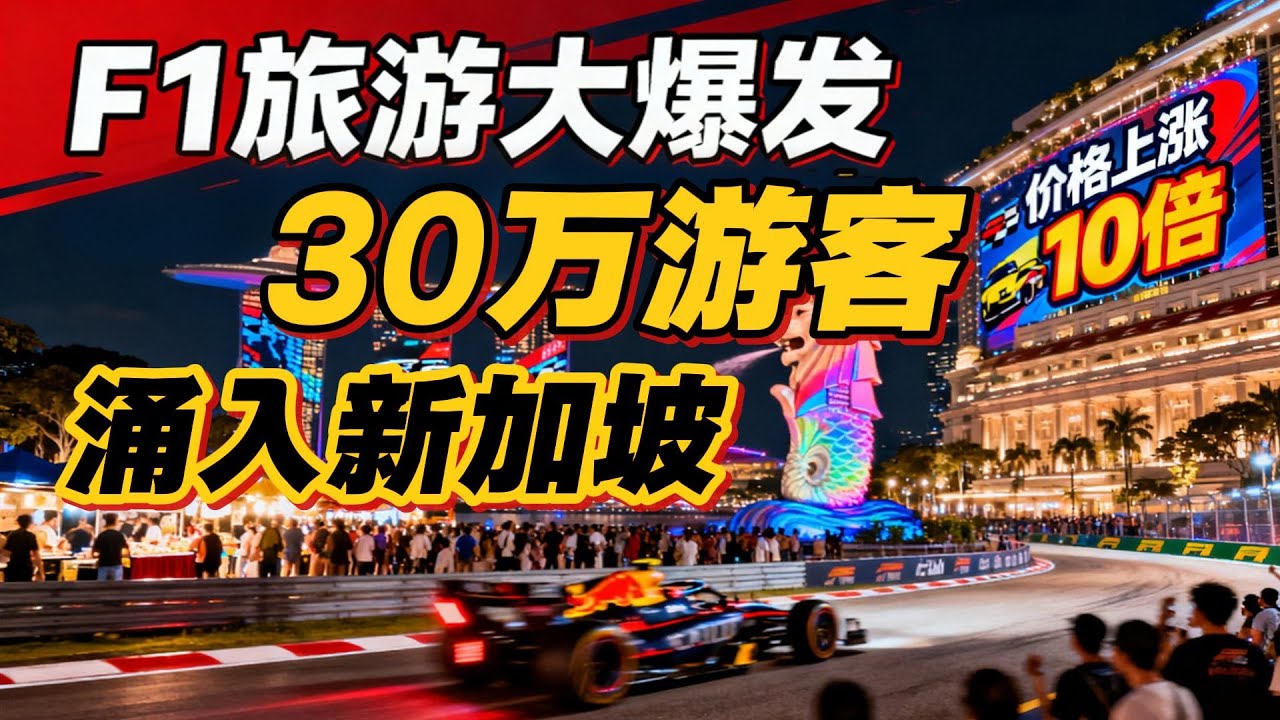 30万游客&ldquo;攻占&rdquo;新加坡！F1嗨翻狮城，酒店竟涨10倍？包车也要抢！新加坡旅游大爆发！