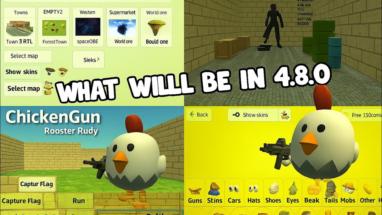 WHAT WILL BE IN 4.8.0 🤔 | CHICKEN GUN RTX