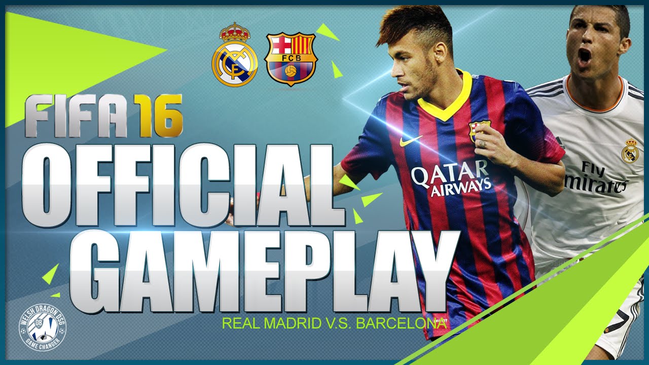 FIFA 16 Gameplay | Real Madrid v.s. Barcelona