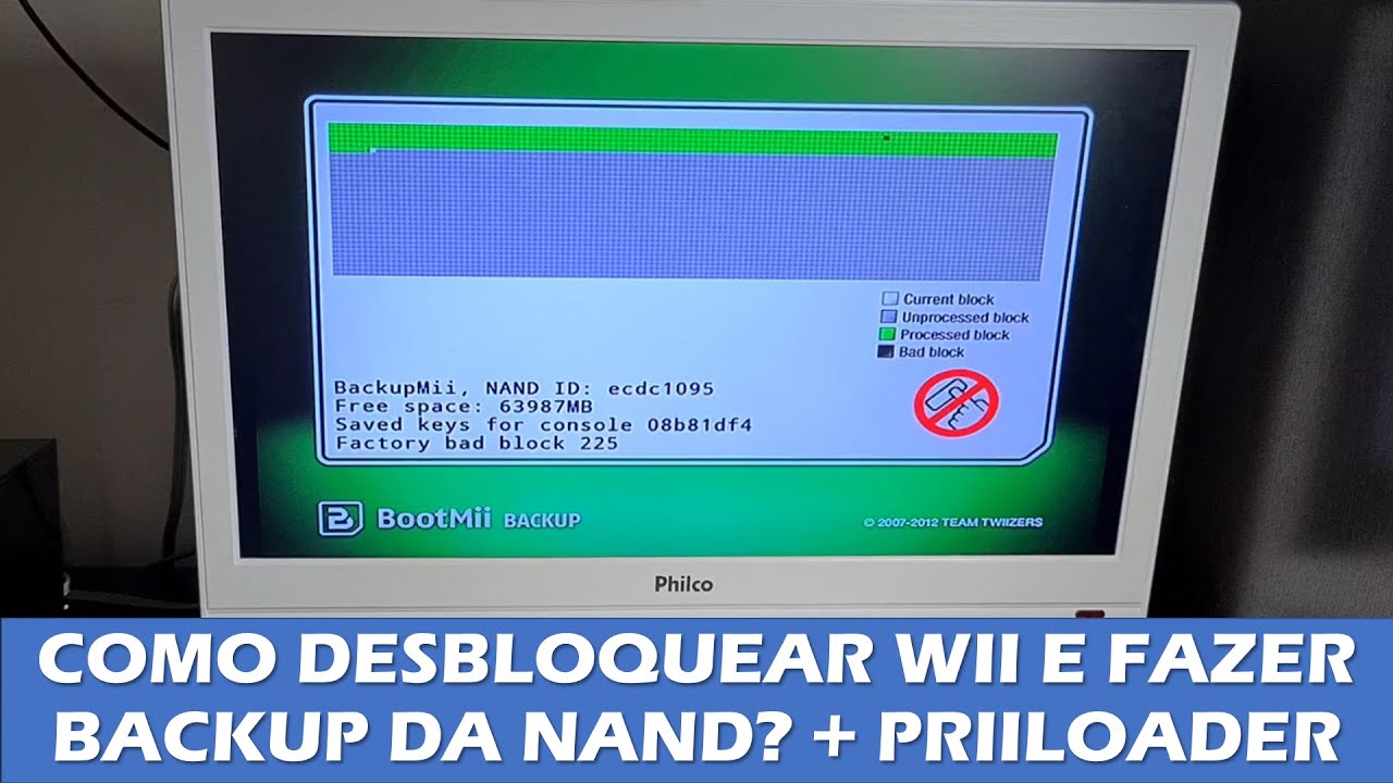 COMO DESBLOQUEAR WII E FAZER BACKUP DA NAND? - TUTORIAL PASSO A PASSO + INSTALAÇÃO DO PRIILOADER