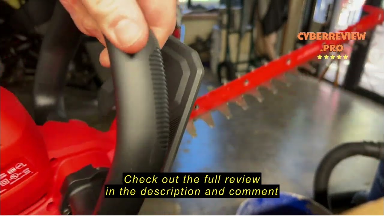 Review CRAFTSMAN Hedge Trimmer with POWERSAW, 3.8-Amp, 22-Inch (CMEHTS8022)