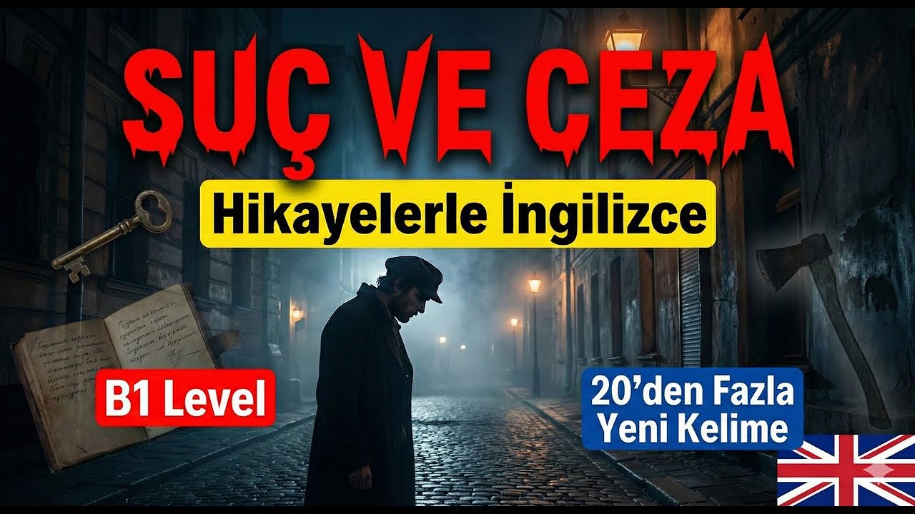Hikayelerle İngilizce - Suç ve Ceza: B1 Düzey